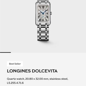 Longines DolceVita Silver Watch